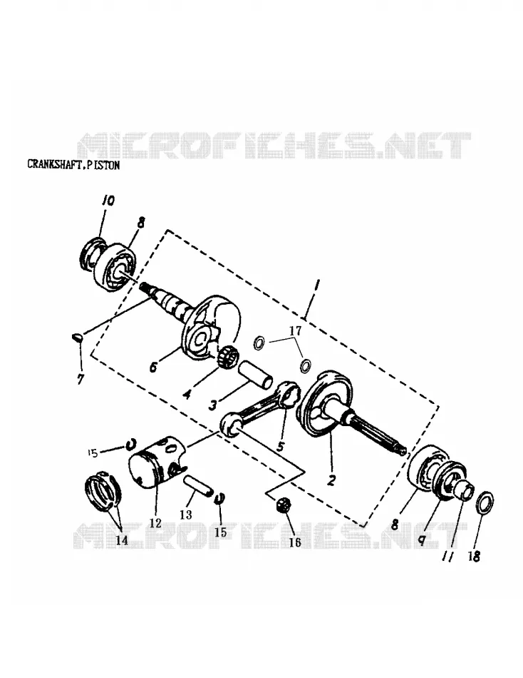 Arbre À Came, Piston (170a-02)