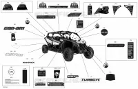 Decals - Turbo R - Package STD - North America