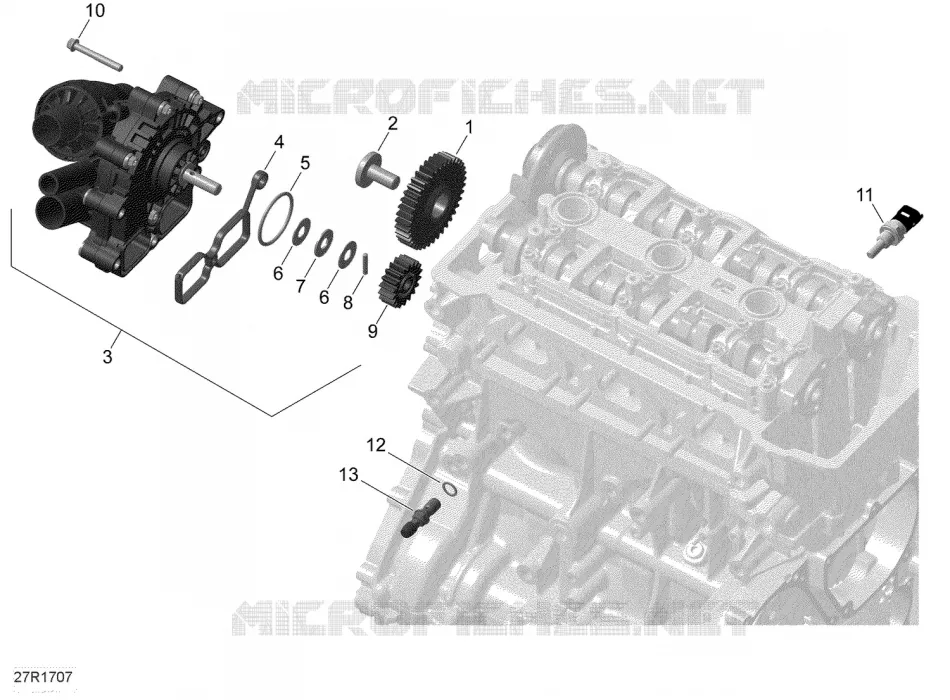 01- ROTAX - Refroidissement Moteur