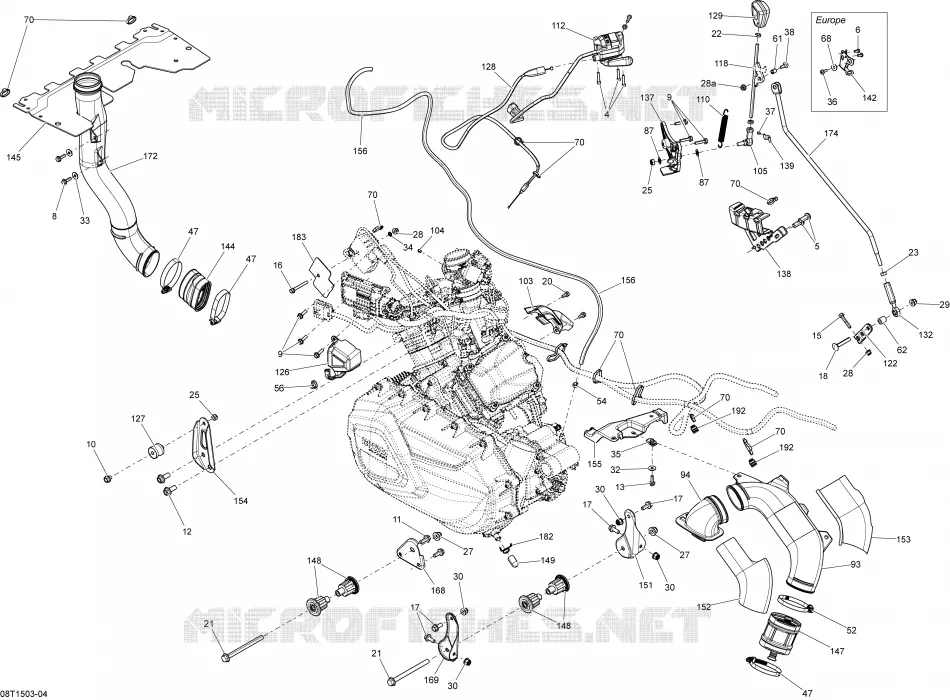 Engine And Engine Support _08T1504