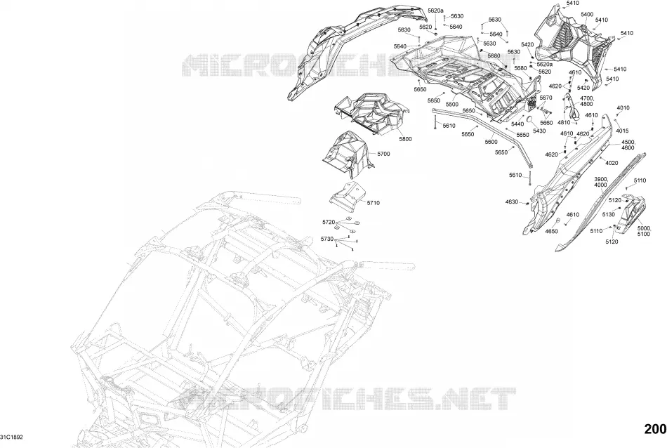Body Parts - Carbon Black - Package XRC - Rear Section