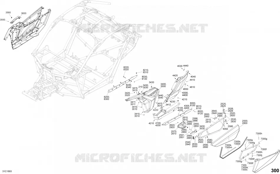 Body Parts - Carbon Black - Package XRC - Side Section