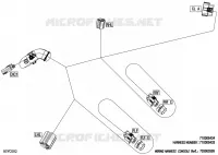 08- 0 - CONSOLE WIRING HARNESS - 710008434