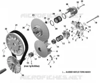 Transmission - CVT Pulleys - 900 ACE