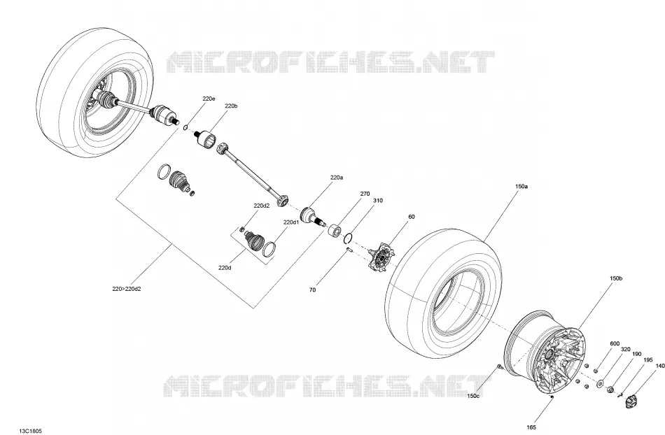 Rear Drive Traxter HD8, HD10