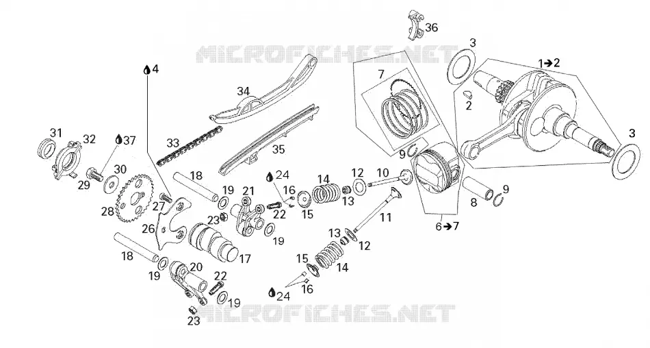 Vilebrequin Et Pistons