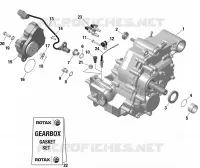 01- ROTAX - Gearbox Assy and Drive Shaft