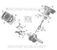 01- ROTAX - Crankshaft and Pistons