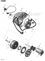 Magneto and Electric Starter - 1000R