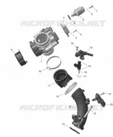 Engine - Air Intake Manifold And Throttle Body - 450