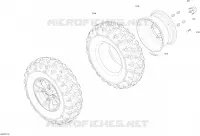 Drive - Front Section - Wheels - XT