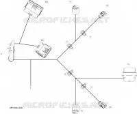 Electrical Harness - Console - Package Standard-S-Special - North America