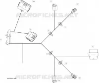 Electrical Harness - Console - Package T- Except North America