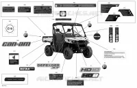 Decals - HD8 - XT