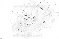 Decals Maverick Trail - 800R EFI