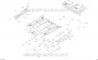 BODY, Floor Maverick Trail - 800R EFI
