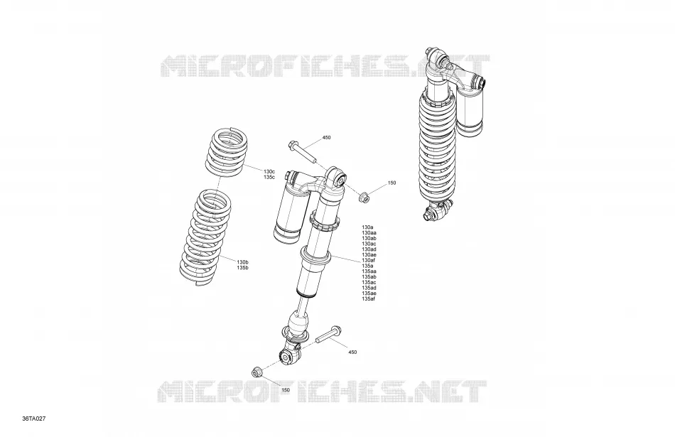 Suspension - Rear Shocks - XXC
