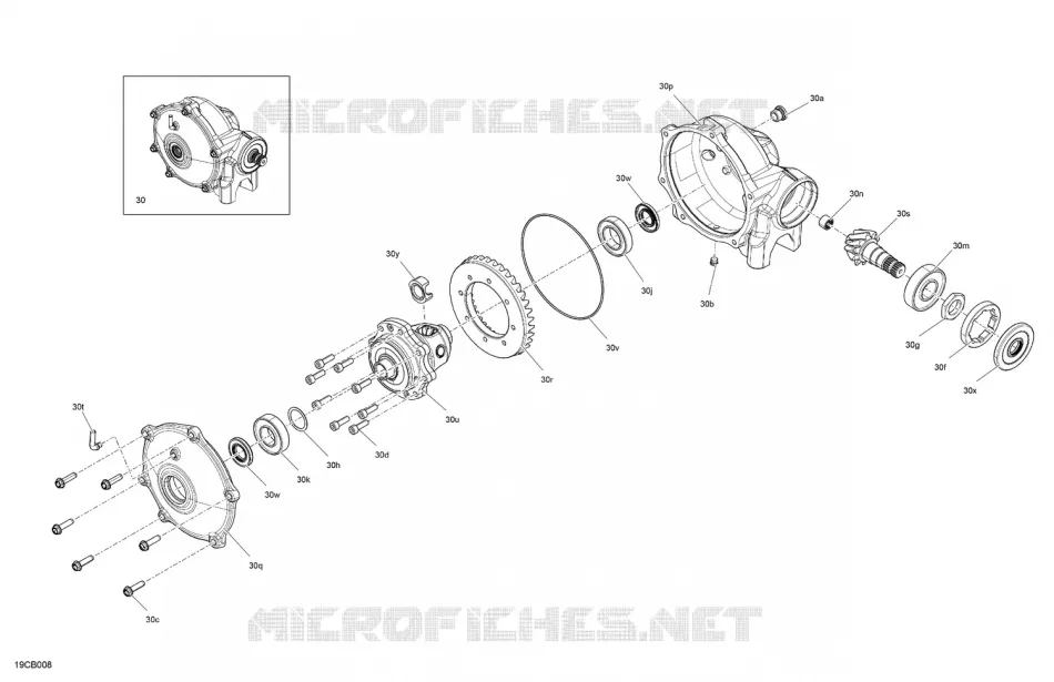 04- Drive - Front - Differential Parts