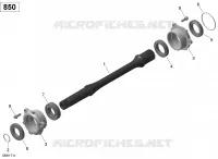 Rotax - Drive Shaft - 850 EFI