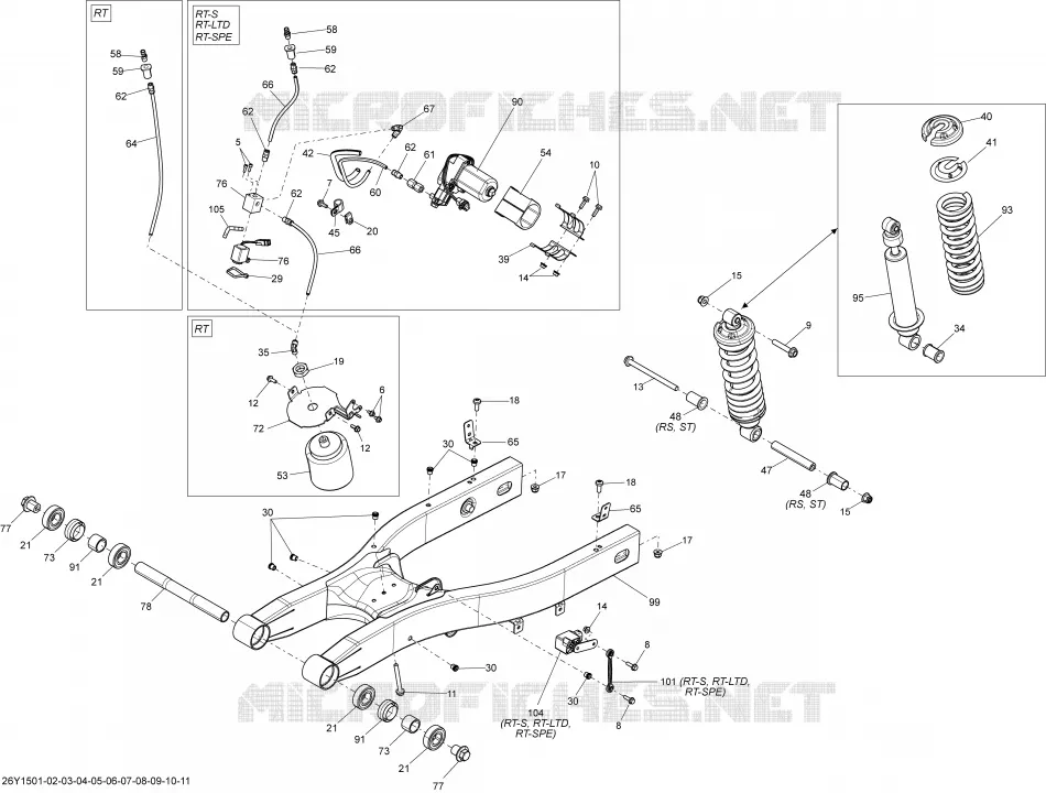Suspension, Rear _26Y1509