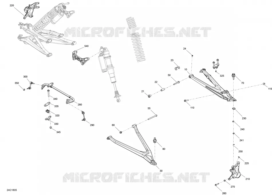 Front Suspension Maverick X3