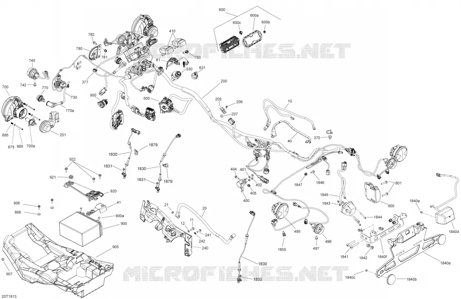 Electrical - 450 EFI - DPS