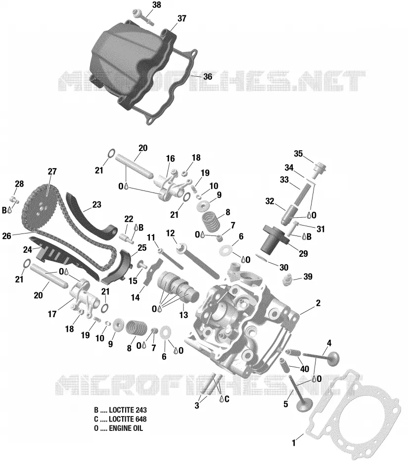 Cylinder Head, Front