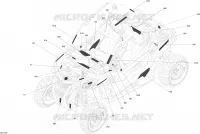Decals Maverick Trail - 1000 EFI