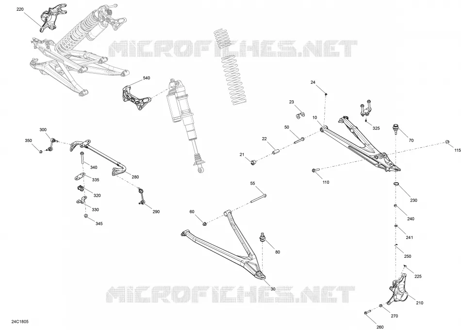 Front Suspension Maverick X3
