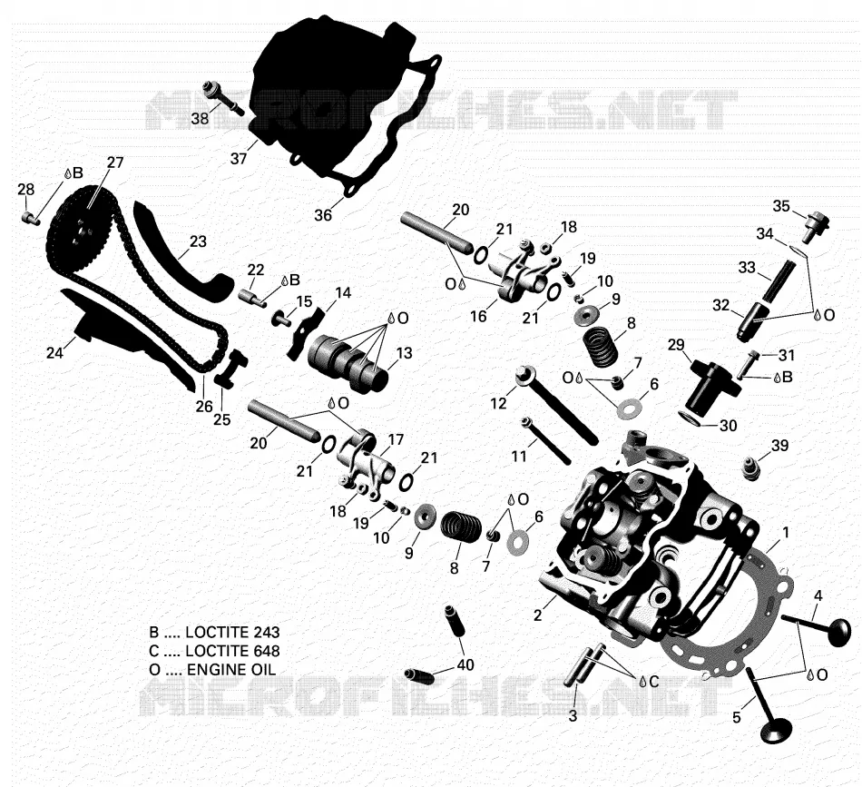Cylinder Head, Front