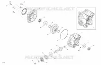 Drive, Rear Renegade - Rear Differential - Except Package XMR 1000R