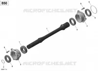 Drive Shaft - 850 EFI