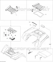 Front and Rear Trays