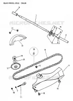 Rear Wheel Axle, Chain