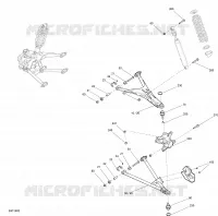 Front Suspension - HD8 - Except Package XT CAB