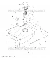 Fuel Tank - Pump _14Y1505f