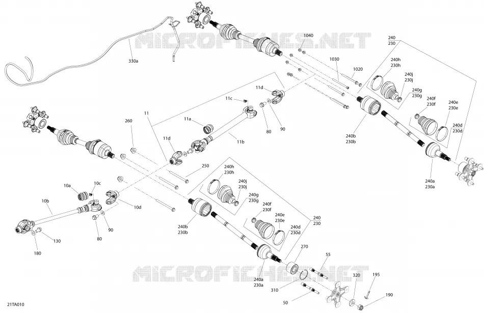 Drive - Rear Section - Common Parts
