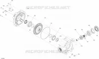 Drive - Rear Section - Middle Drive Unit