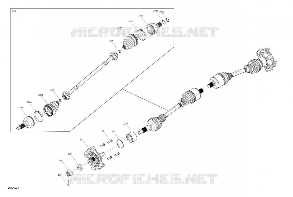 Drive - Rear Section - Common Parts