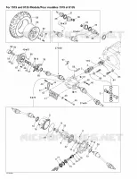 Drive System, Front (for 7919 And 8135 Models)