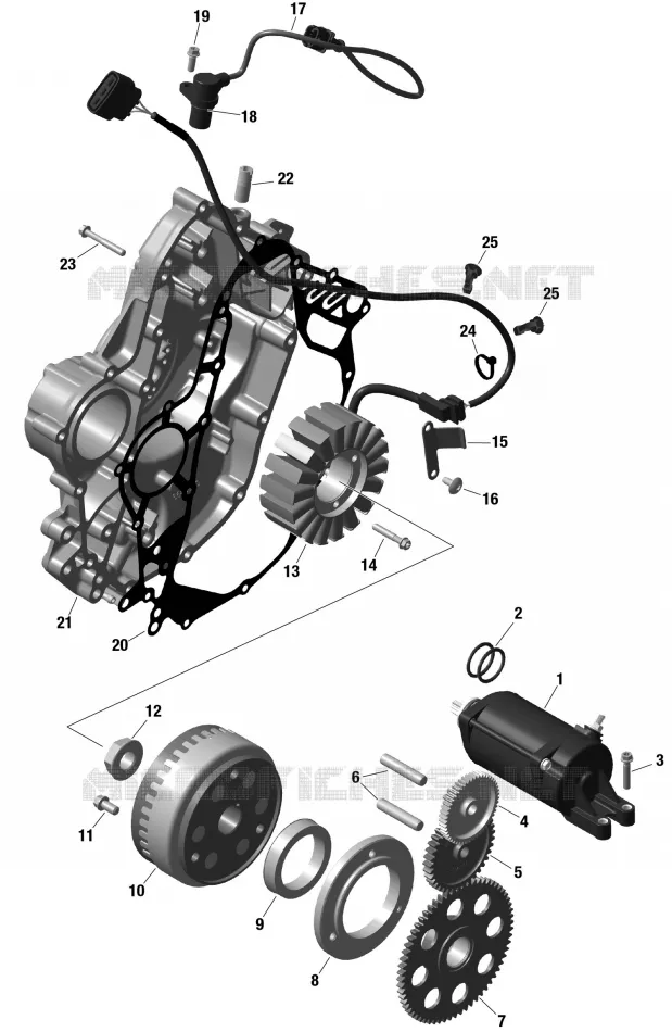 01- ROTAX - MAGNETO AND 0 STARTER