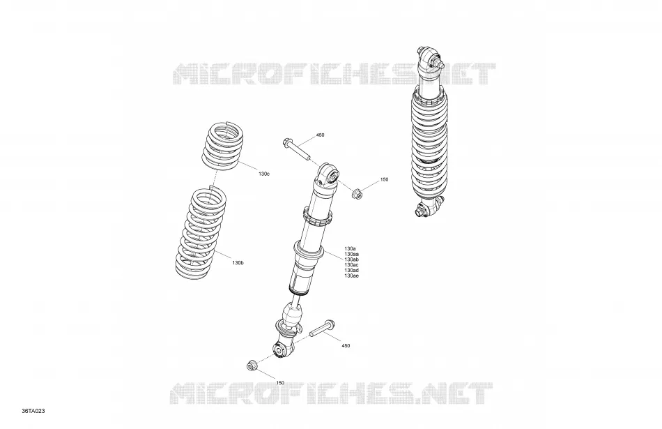Suspension - Rear Shocks - STD