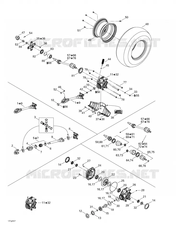Système Entraînement Arrière