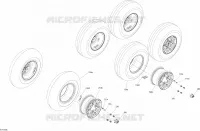 Wheels 6X6 - Pro Nordic