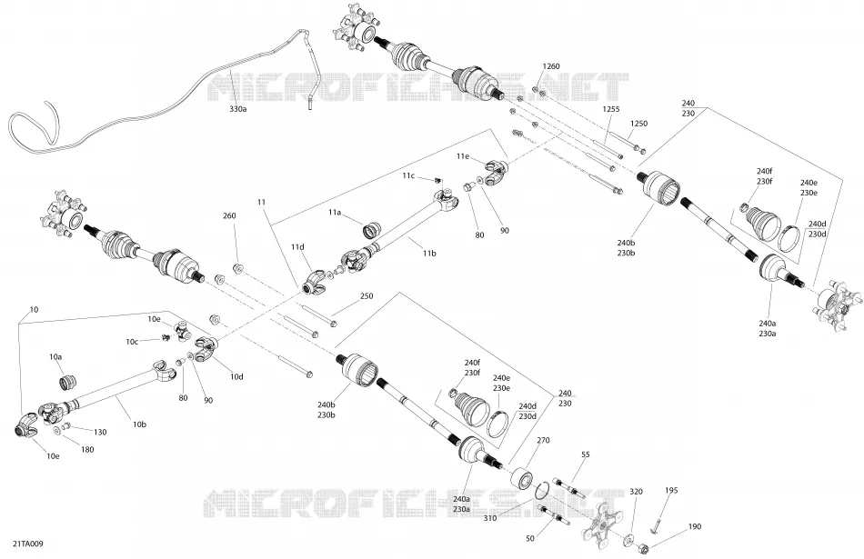 Drive - Rear Section - Common Parts