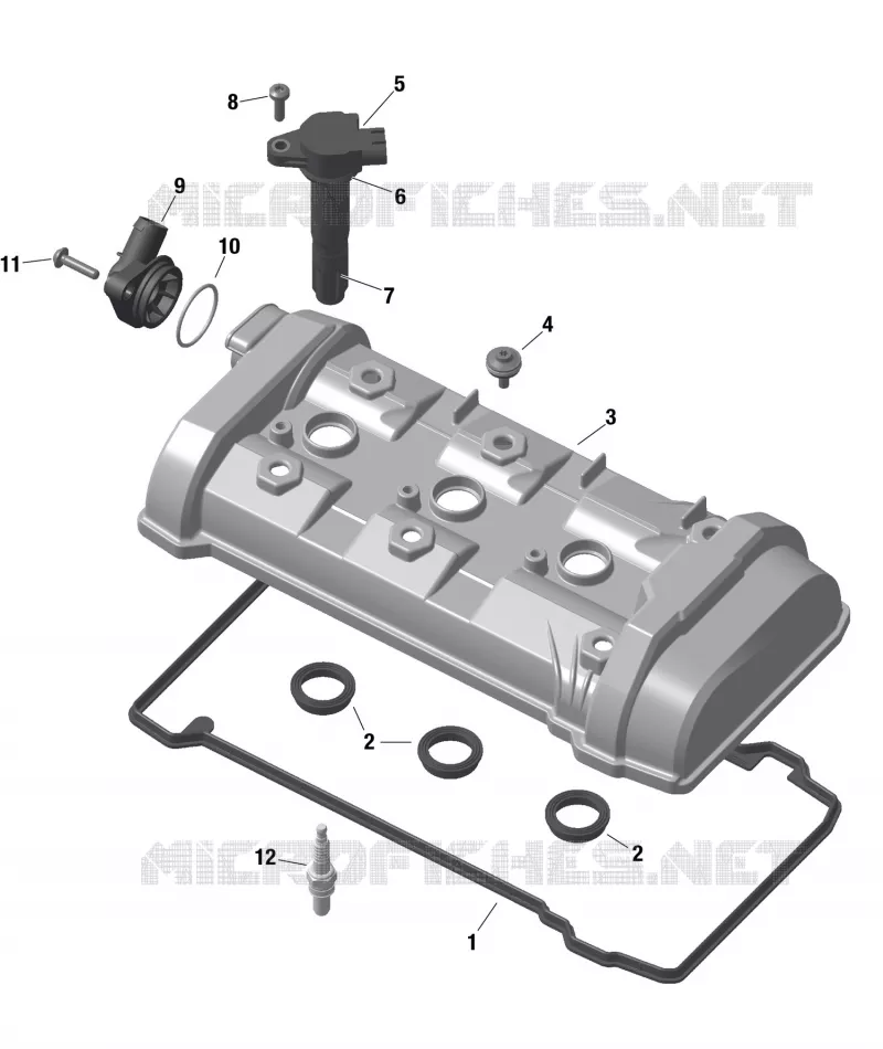 01- ROTAX - Valve Cover
