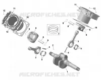 Rotax - Crankshaft, Piston And Cylinder
