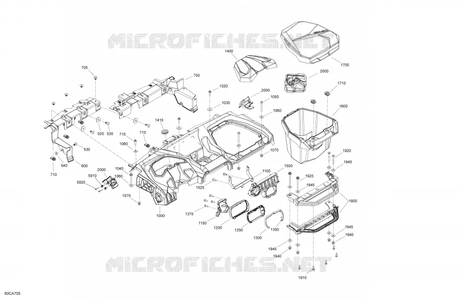 Body - Cab Interior - Dashboard -  DPS