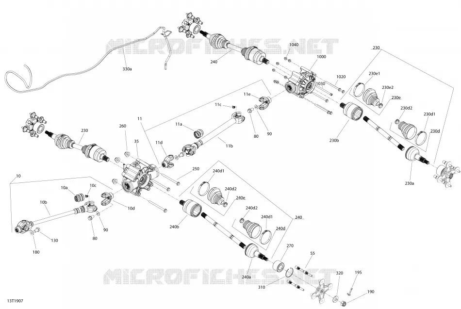 Rear Drive - Common Parts