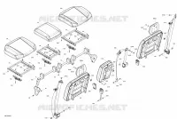 Seat - Rear Section - XT